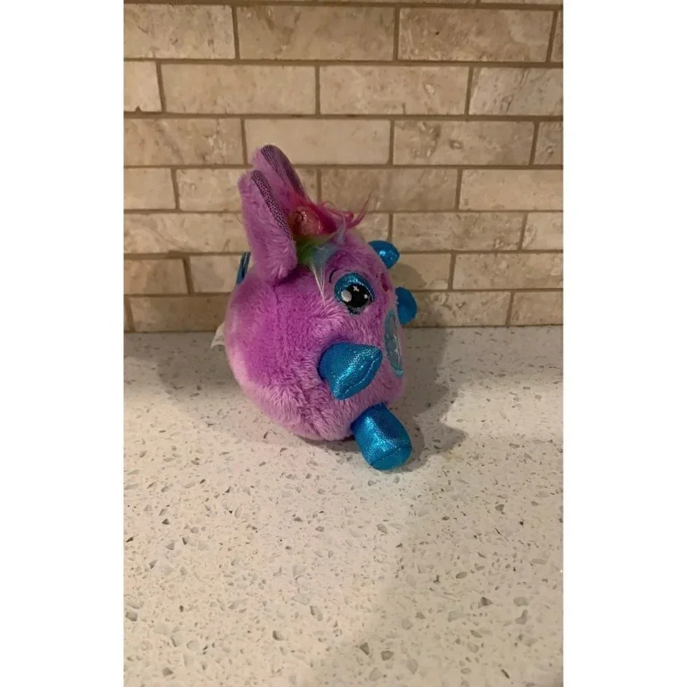 Zuru Rainbocorns Purple Unicorn Bunny plush stuffed animal toy‎ 4” mini- B10